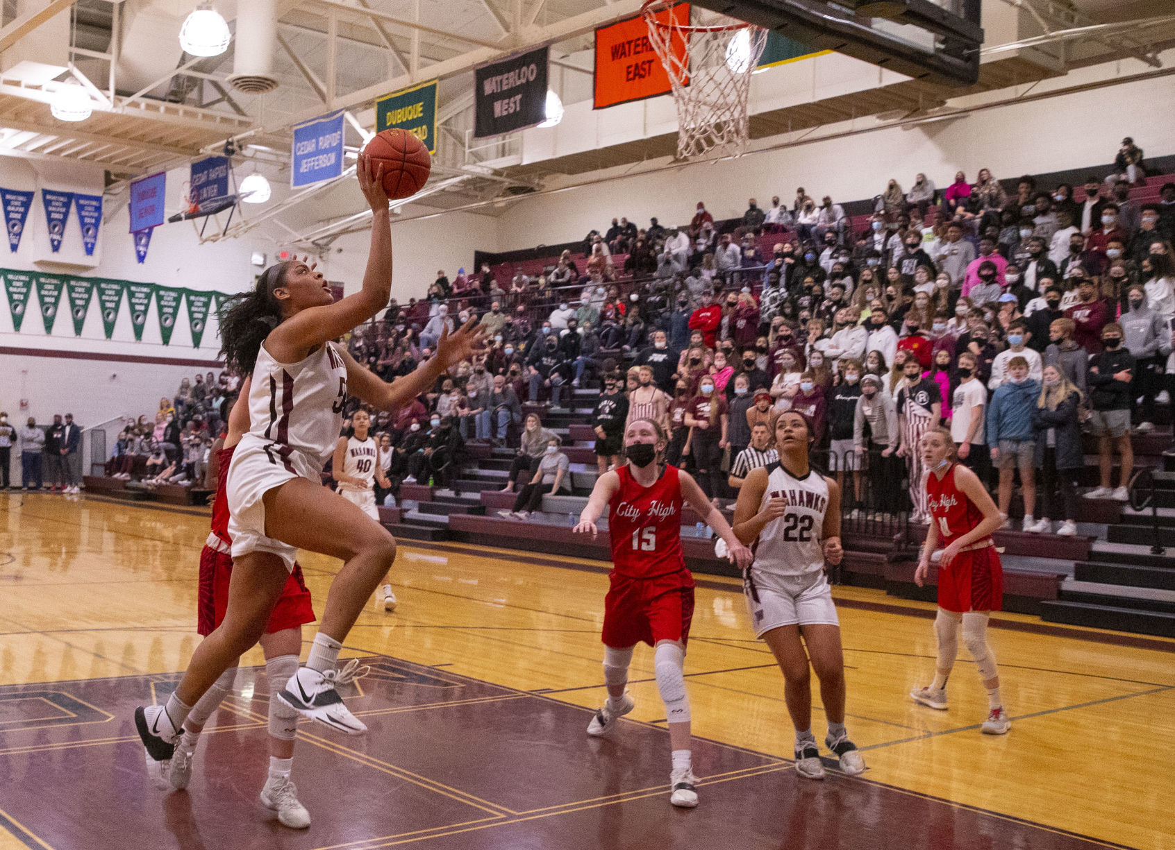GBBall Waterloo West vs. Iowa City High 11
